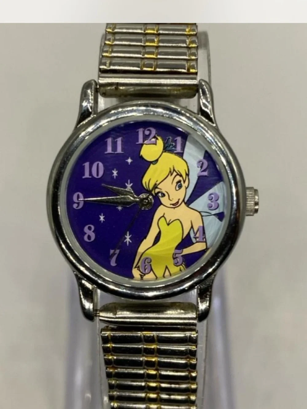 Disney ^^^ Tinker Bell Purple Dial Wristwatch ^*^ Collectors ***